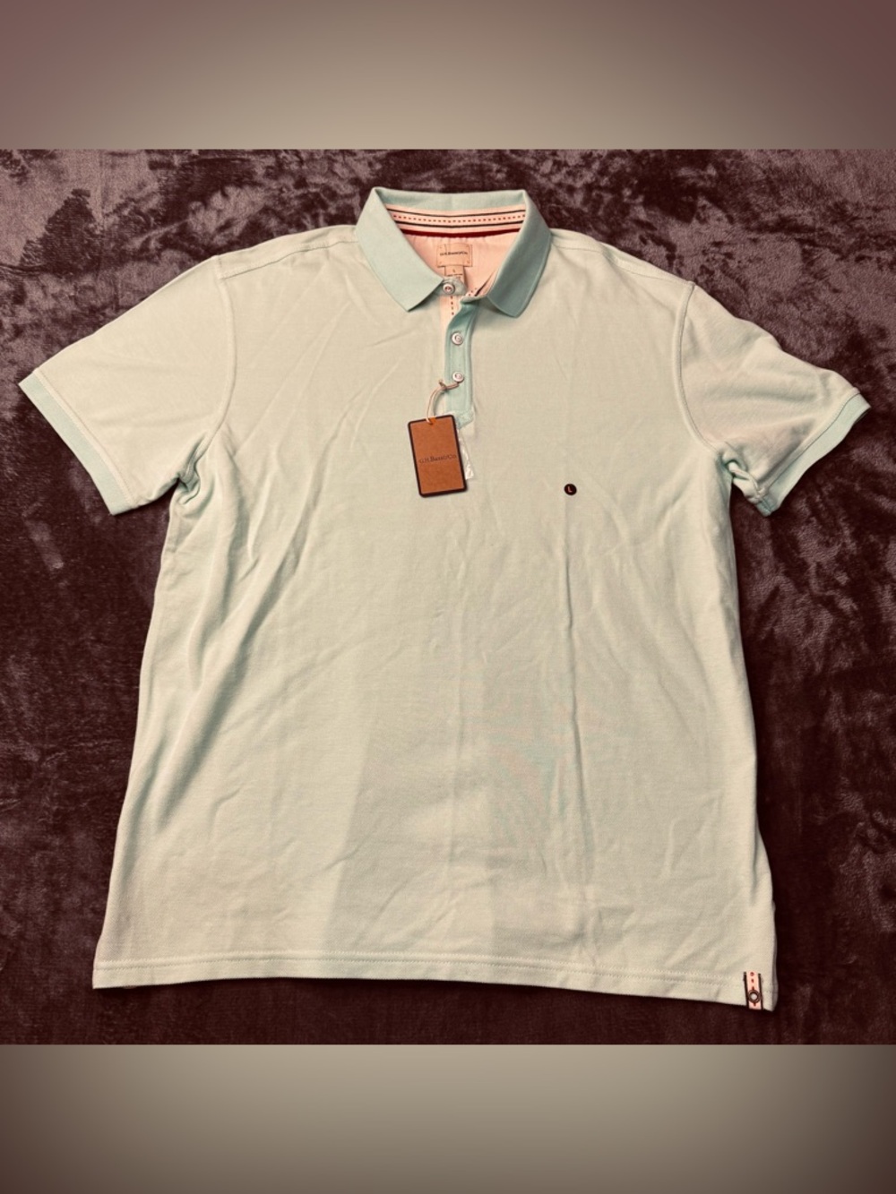 G.H. Bass & Co. Light Mint Polo Shirt